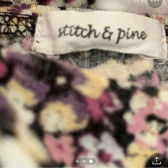 fitted dress, adjustable length, floral, spaghetti straps - Picture 3 of 3